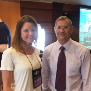 Dr. Runyan and I at the Low Carb Cruise 2015