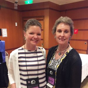 Jackie Eberstein and I at the Low Carb Cruise 2015