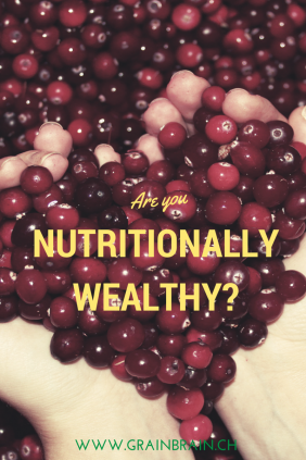 Are you nutritionally wealthy?
