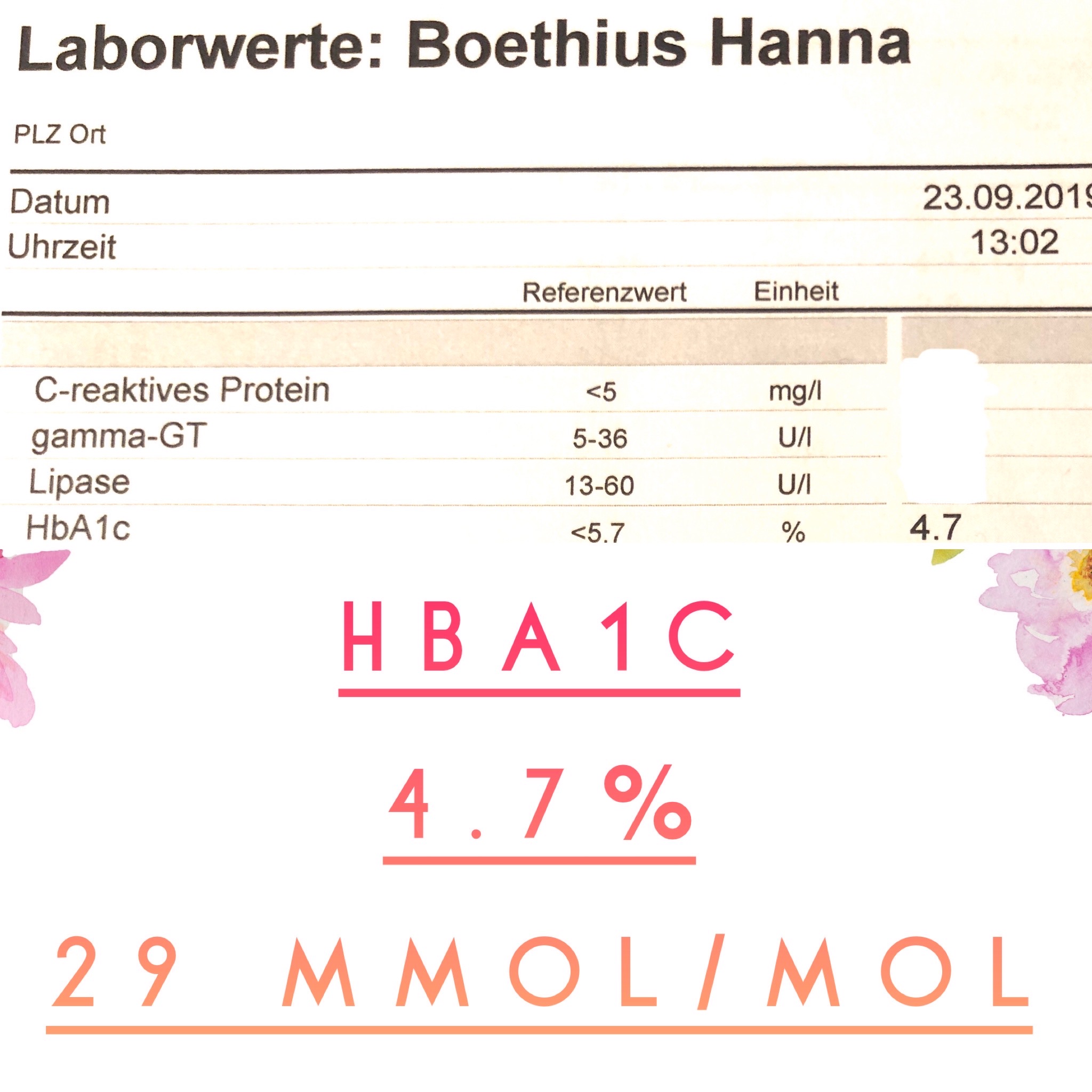 All about my latest HbA1c... Hanna Diabetes Expert